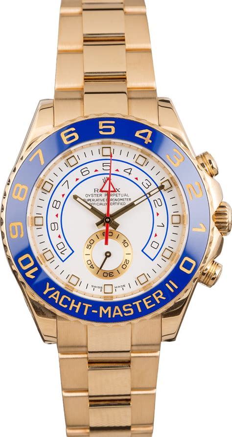 rolex yachtmaster 2 yellow gold for sale